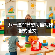 八一建军节慰问信写作格式范文