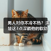 男人对你不冷不热？清楚这3点深戳他的软肋，让他不敢冷落你（图3）