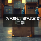 火气攻心，说气话前要三思（图2）