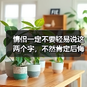 情侣一定不要轻易说这两个字，不然肯定后悔，别不信（图1）