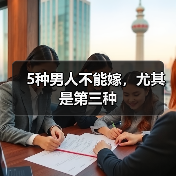 5种男人不能嫁,尤其是第三种 5种男人不能嫁,尤其是第三种