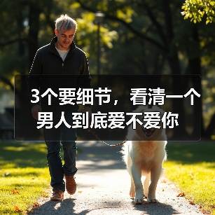 3个要细节，看清一个男人到底爱不爱你