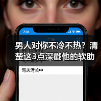 男人对你不冷不热？清楚这3点深戳他的软肋，让他不敢冷落你（图1）