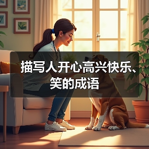 形容人开心的成语大全：表情动作分类解析
