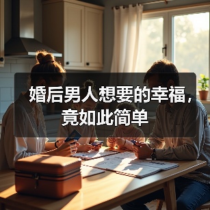 婚后男人想要的幸福，竟如此简单（图4）