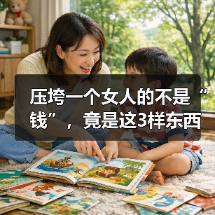 压垮一个女人的不是“钱”,竟是这3样东西(图2) 压垮一个女人的不是“钱”,竟是这3样东西(图2)