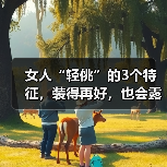 女人“轻佻”的3个特征,装得再好,也会露出马脚(图3) 女人“轻佻”的3个特征,装得再好,也会露出马脚(图3)