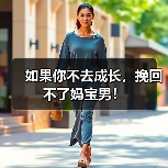 如果你不去成长,挽回不了妈宝男!(图2) 如果你不去成长,挽回不了妈宝男!(图2)