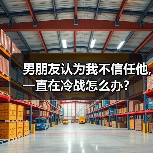 男朋友认为我不信任他,一直在冷战怎么办？（图1）