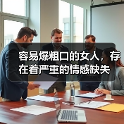 容易爆粗口的女人,存在着严重的情感缺失(图3) 容易爆粗口的女人,存在着严重的情感缺失(图3)