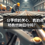 分手后的关心，真的说明他想挽回你吗？（图2）