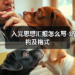 入党思想汇报怎么写-结构及格式（图3）