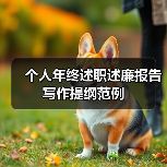 个人年终述职述廉报告写作提纲范例（图2）