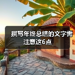 撰写年终总结的文字需注意这6点(图2) 撰写年终总结的文字需注意这6点(图2)