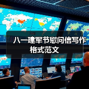 八一建军节慰问信写作格式范文