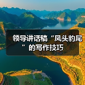 领导讲话稿“凤头豹尾”的写作技巧（图3）