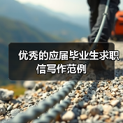 优秀的应届毕业生求职信写作范例(图3) 优秀的应届毕业生求职信写作范例(图3)
