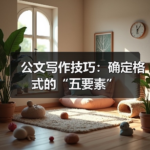 公文写作技巧:确定格式的“五要素”(图2) 公文写作技巧:确定格式的“五要素”(图2)