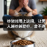 吵架时用上这招，让男人越吵越爱你，舍不得离开你