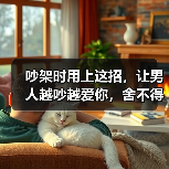 吵架时用上这招，让男人越吵越爱你，舍不得离开你