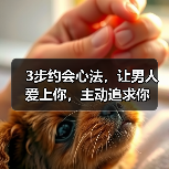3步约会心法，让男人爱上你，主动追求你