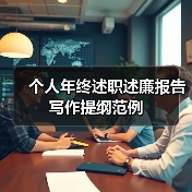 2018年述职述廉报告写作提纲范例及要点解析
