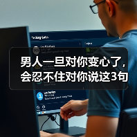 男人一旦对你变心了,会忍不住对你说这3句话,女孩要懂(图4) 男人一旦对你变心了,会忍不住对你说这3句话,女孩要懂(图4)