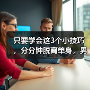 只要学会这3个小技巧，分分钟脱离单身，男神也忍不住爱上你（图1）