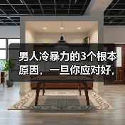 男人冷暴力的3个根本原因，一旦你应对好，准让他不敢冷落你（图1）
