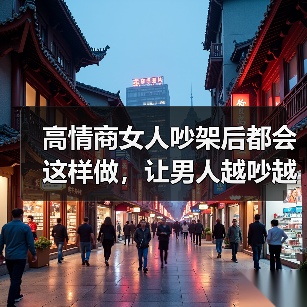 高情商女人吵架后都会这样做，让男人越吵越爱你，根本离不开你（图2）