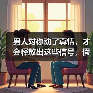 男人对你动了真情，才会释放出这些信号，假爱你的男人做不到（图2）