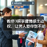 教你3招掌握情感主动权，让男人爱你到不能自拔，根本离不开你（图1）