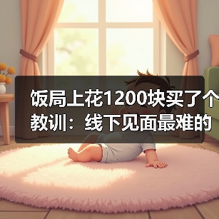 饭局上花1200块买了个教训:线下见面最难的不是聊天是进门前的那一分钟深呼吸(图3) 饭局上花1200块买了个教训:线下见面最难的不是聊天是进门前的那一分钟深呼吸(图3)