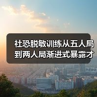 社恐脱敏训练从五人局到两人局渐进式暴露才有效,我花了三年才搞明白(图3) 社恐脱敏训练从五人局到两人局渐进式暴露才有效,我花了三年才搞明白(图3)