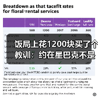饭局上花1200块买了个教训：约在星巴克不是装高级是方便找不到话题就看人排队（图1）