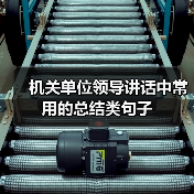 机关单位领导讲话中常用的总结类句子（图1）