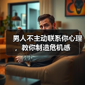 男人不主动联系你心理,教你制造危机感(图2) 男人不主动联系你心理,教你制造危机感(图2)