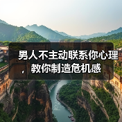 男人不主动联系你心理,教你制造危机感(图4) 男人不主动联系你心理,教你制造危机感(图4)