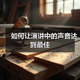 如何让演讲中的声音达到最佳(图4) 如何让演讲中的声音达到最佳(图4)