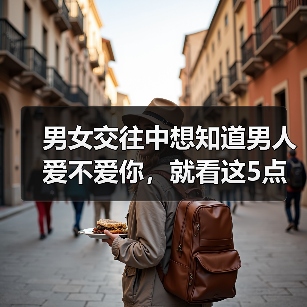 男女交往中想知道男人爱不爱你，就看这5点，准错不了（图3）