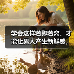 学会这样若即若离，才能让男人产生新鲜感，一辈子离不开你（图1）