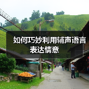 如何巧妙利用辅声语言表达情意（图1）