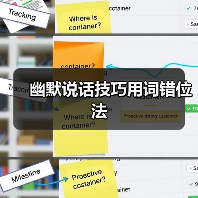 幽默说话技巧用词错位法(图3) 幽默说话技巧用词错位法(图3)