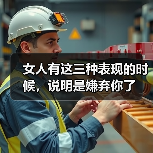 女人有这三种表现的时候，说明是嫌弃你了