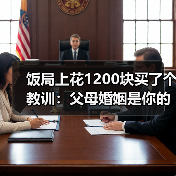饭局上花1200块买了个教训：父母婚姻是你的人生默认设置不换系统必死机（图4）