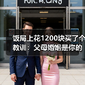 饭局上花1200块买了个教训：父母婚姻是你的人生默认设置不换系统必死机（图2）