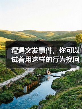 遭遇突发事件，你可以试着用这样的行为挽回男人的心（图4）