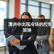 演讲中出现冷场的控制策略（图4）
