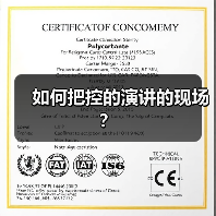 如何把控的演讲的现场？（图1）
