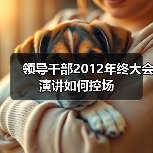 领导干部2012年终大会演讲如何控场（图4）